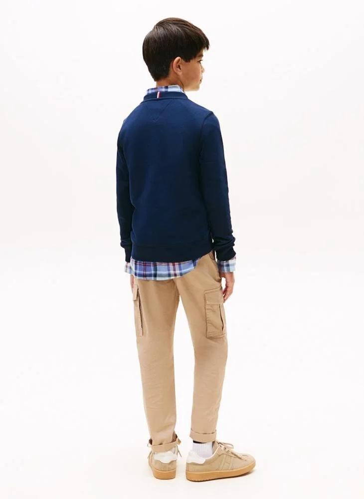 TOMMY HILFIGER ATHLETIC VARSITY SWEATSHIRT