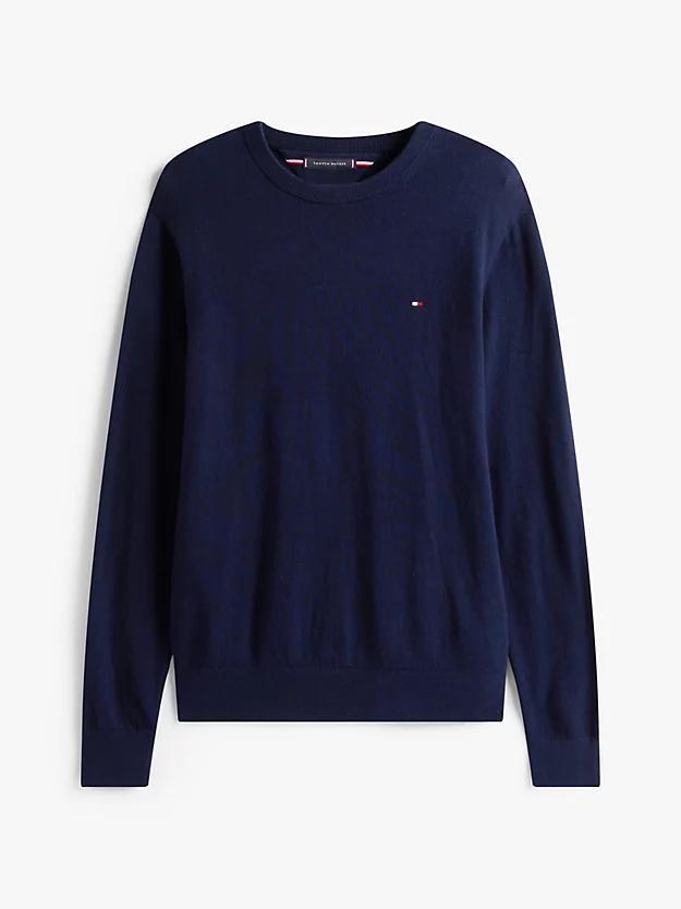 TOMMY HILFIGER PIMA ORG CTN CASHMER