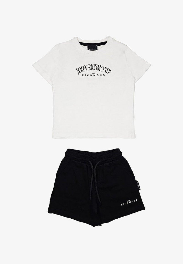 JOHN RICHMOND T-SHIRT + SHORTS
