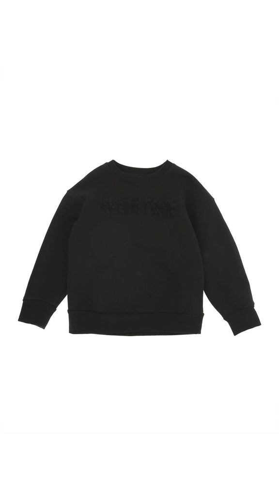 PINKO FELPA OVER CON RICAMO PINKO 3D