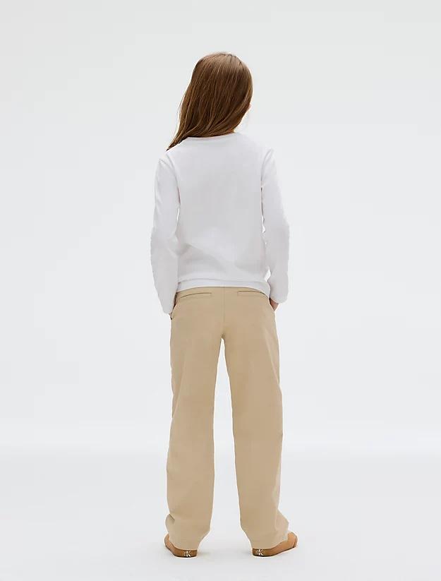 CALVIN KLEIN 2P CHEST MONO LS T-SHIRT