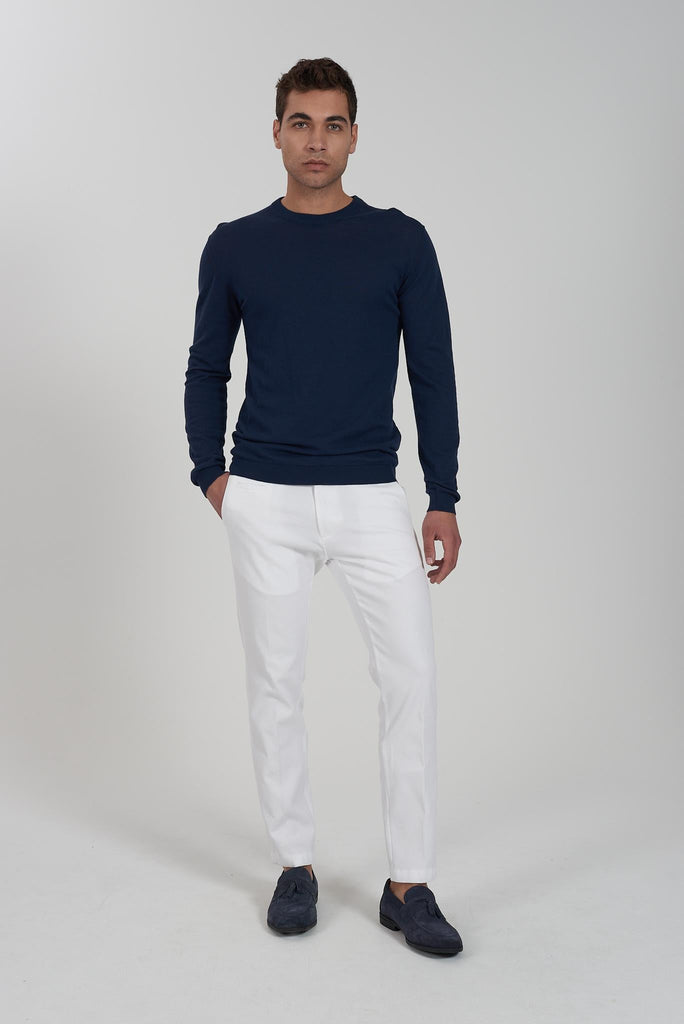 YES ZEE PANTALONE UOMO CHINOS, TAPERED