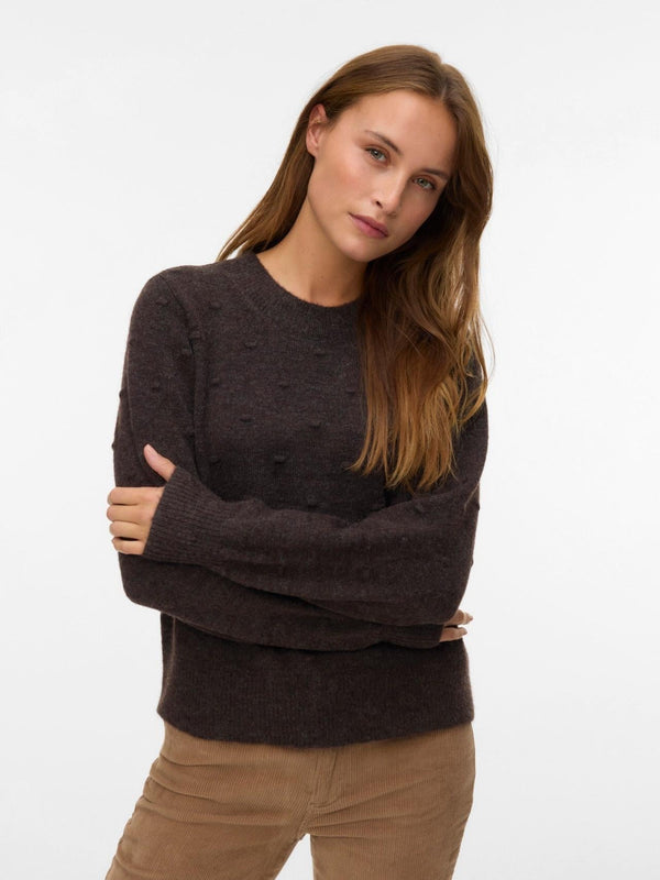 VERO MODA VMFRANCESCA LS O-NECK PULLOVER BOO
