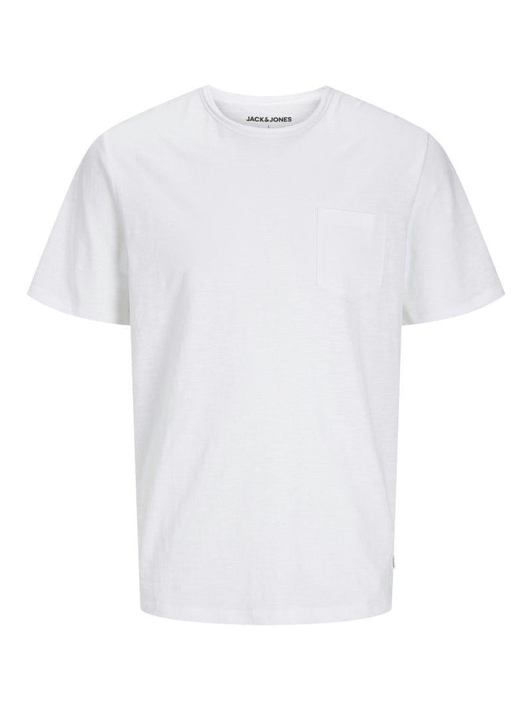 JACK AND JONES JJJAKE TAMPA POCKET TEE SS CREW NECK
