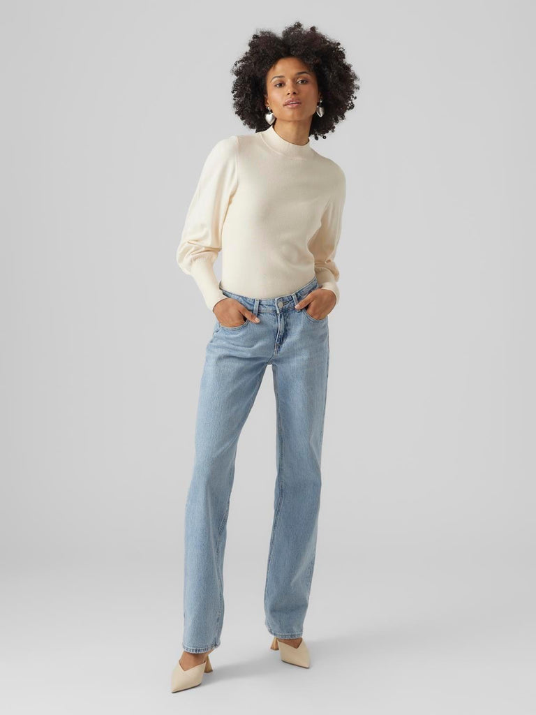 VERO MODA VMHOLLYKARISPUFF LS HIGHNK PULLOV GA BOO