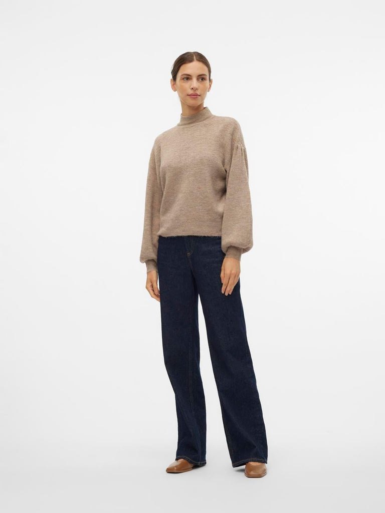 VERO MODA VMNEWRUBELLEFILE LS FUNLNCK PULL REP LCS