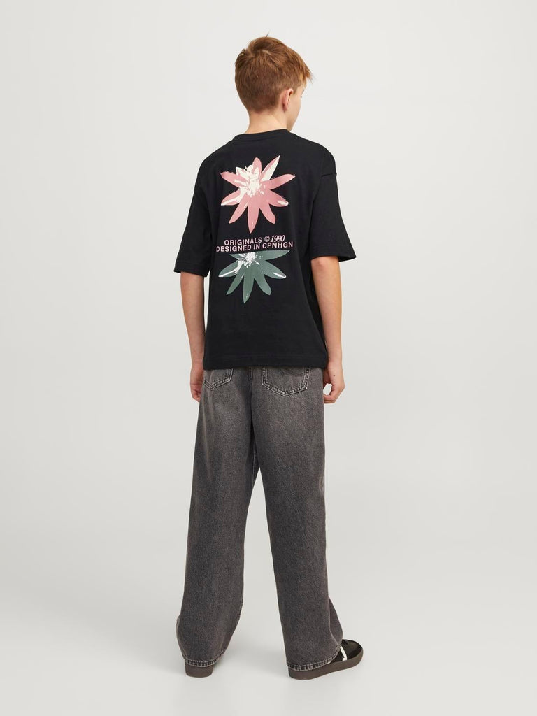JACK JONES KIDS JORTAMPA BACK TEE SS CREW NECK JNR