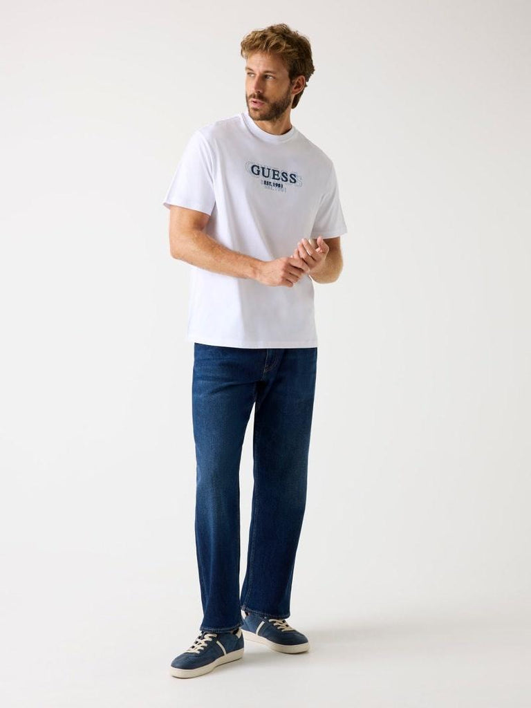 GUESS CN SS SMALL LOGO TEE