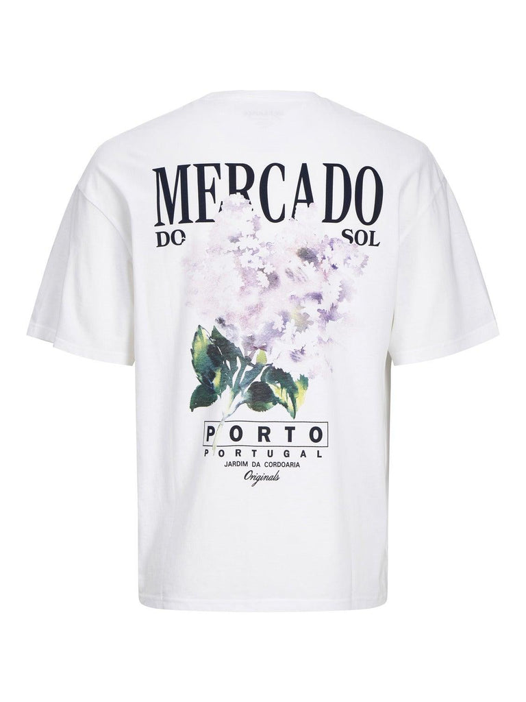 JACK AND JONES JORMERCADO TEE SS CREW NECK TG LN STYD