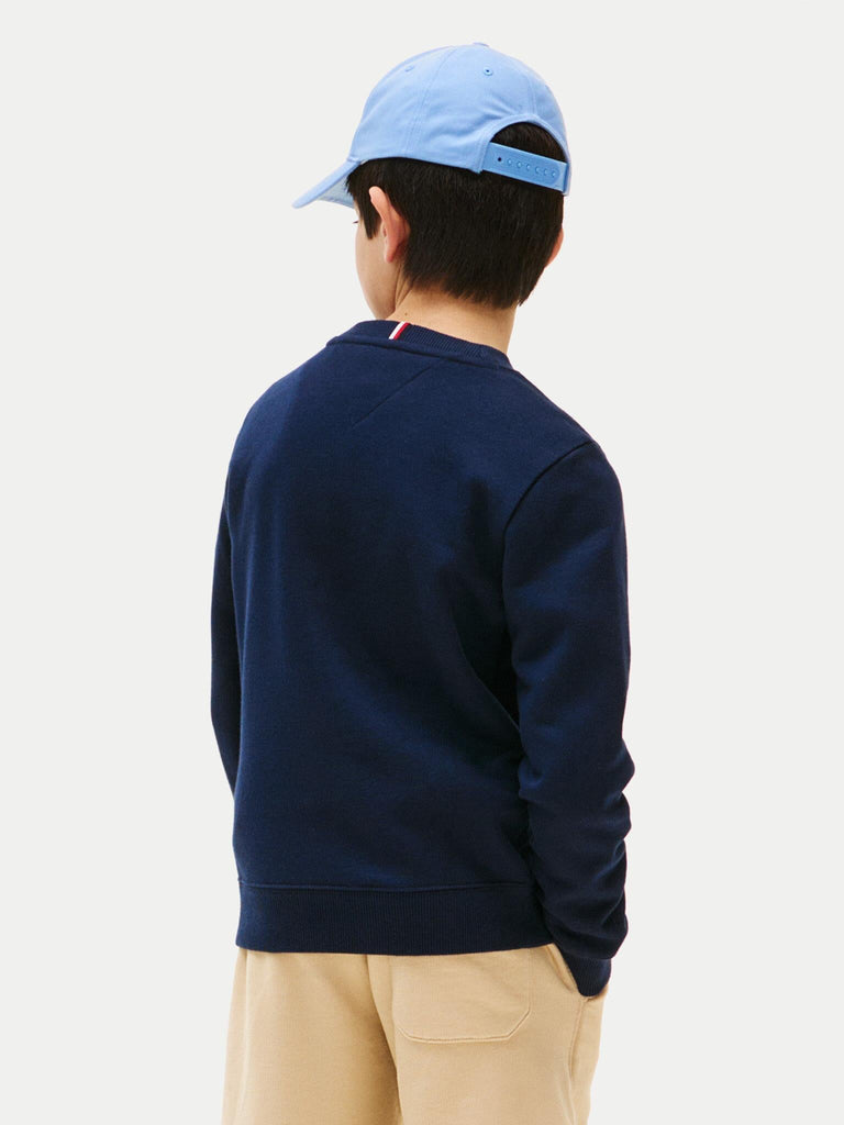 TOMMY HILFIGER TOMMY SCRIPT FLAG SWEATSHIRT