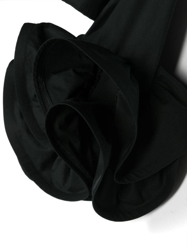 ELISABETTA FRANCHI La Mia Bambina CAMICIA CON MANICHE A VOLANT NERO