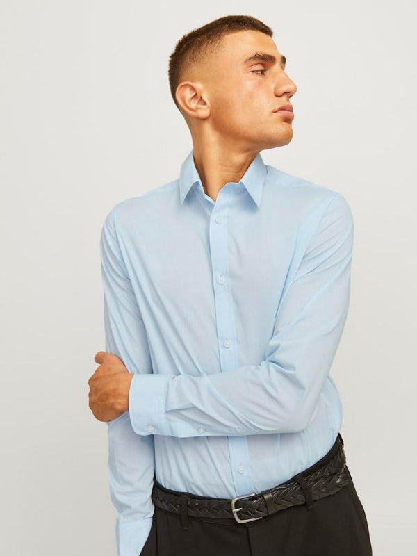 JJ REBEL JREBGAVIN SOLID SHIRT LS NOOS