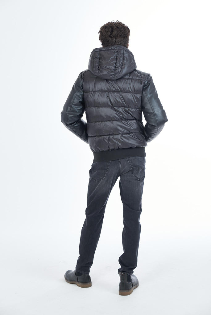 YES ZEE GIUBBINO UOMO BOMBER TRAPUNTATO