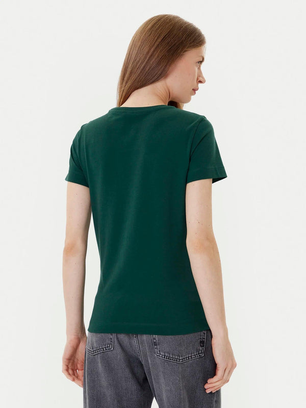 PINKO BUSSOLOTTO T-SHIRT JERSEY PATC