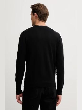 GUESS HERVEY CN LS LOGO TONAL SWEATE