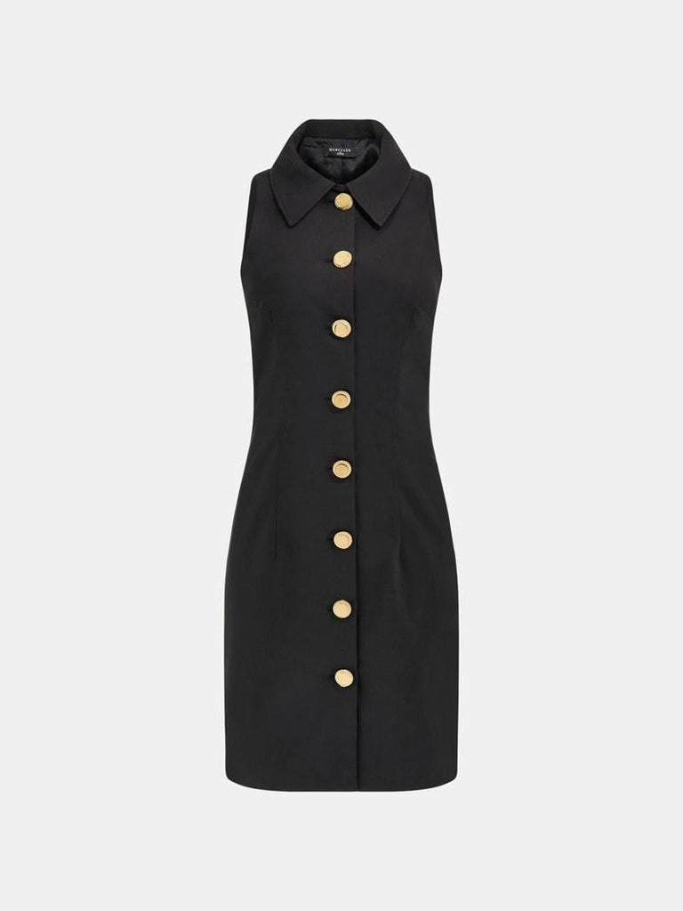 GUESS MARCIANO NADA SHIRT COLLAR SL DRESS