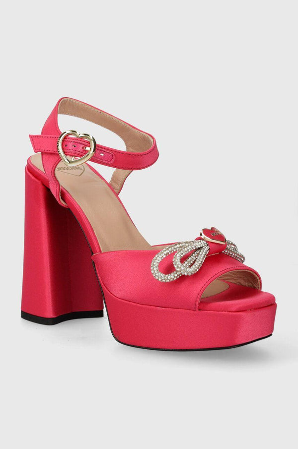 LOVE MOSCHINO SAN.LOD.QUADRA120 RASO FUXIA