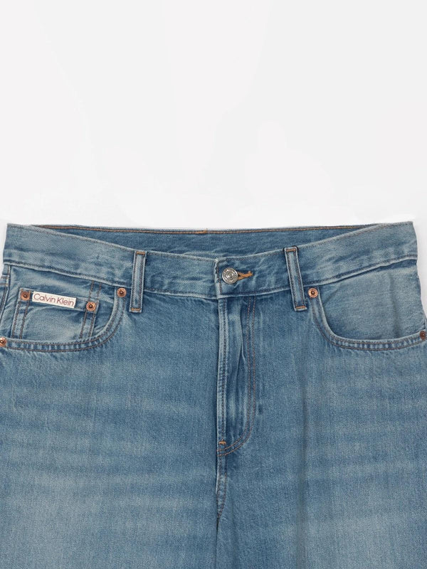 CALVIN KLEIN JEANS LOW RISE BAGGY BLUE