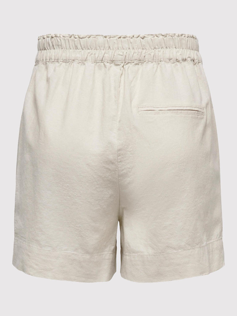 ONLY ONLTOKYO HW LINEN BLEND SHORTS PNT NOOS
