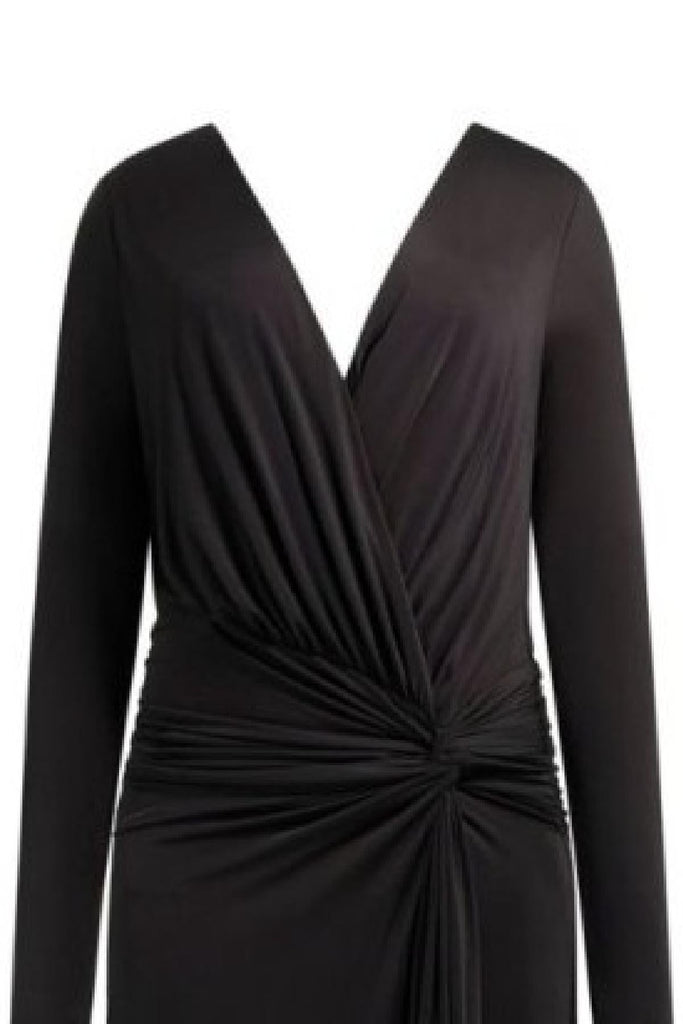 GUESS MARCIANO OLIVIA V NECK LS DRESS