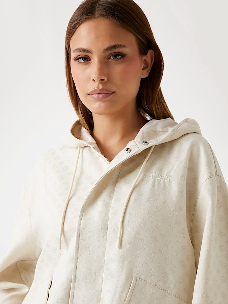 GUESS PEONY AOP FULL ZIP JACKET