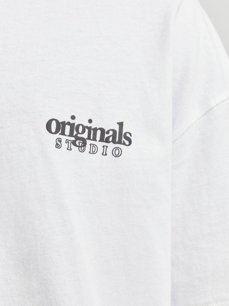 JACK AND JONES JORBARI BACK TEE SS CREW NECK