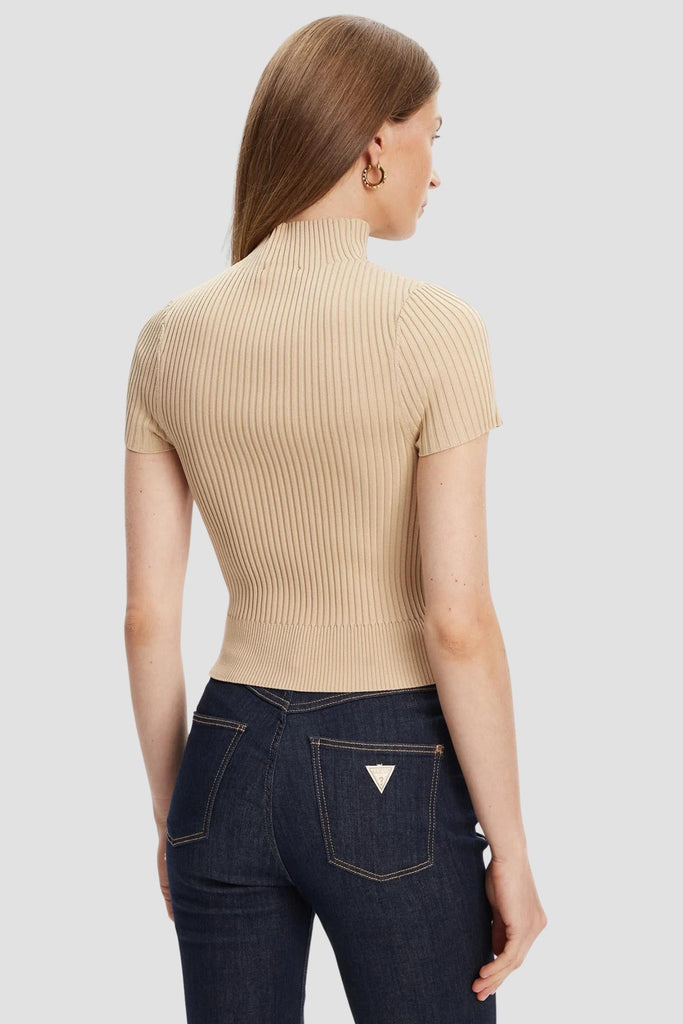 GUESS SS JAYLA MOCK NECK SWTR