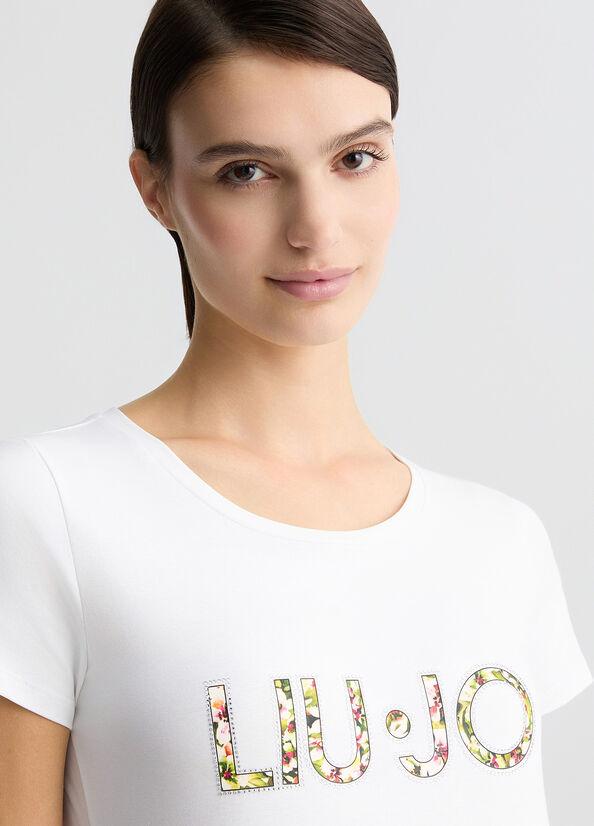 LIU JO ECS T-SHIRT BASICA M/C