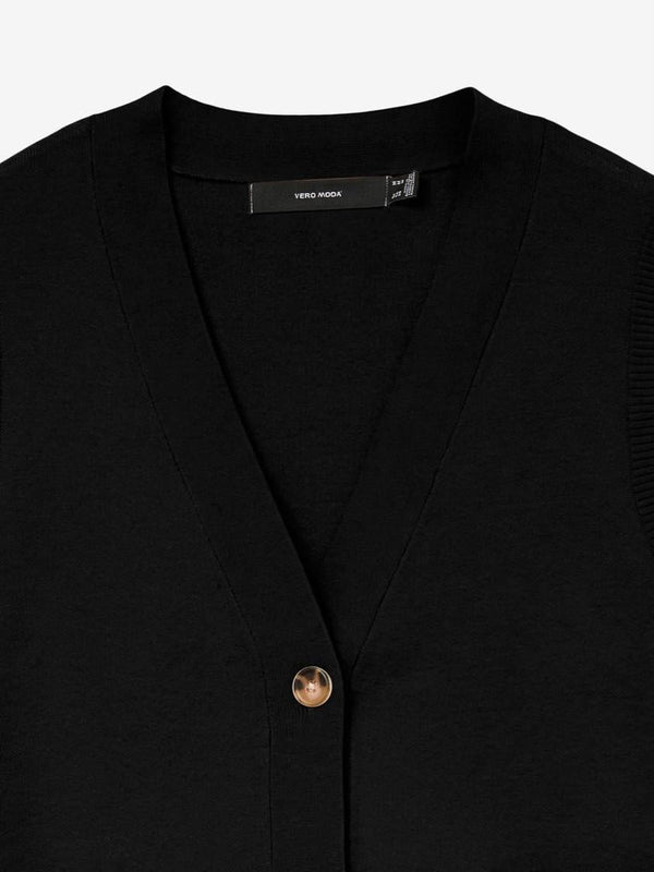 VERO MODA VMSABA SL V-NECK BUTTON VEST