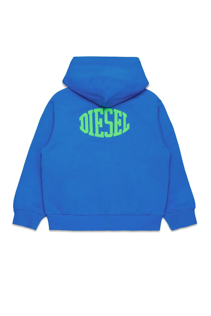 DIESEL SBOLCZIP OVER SWEAT-SHIRT