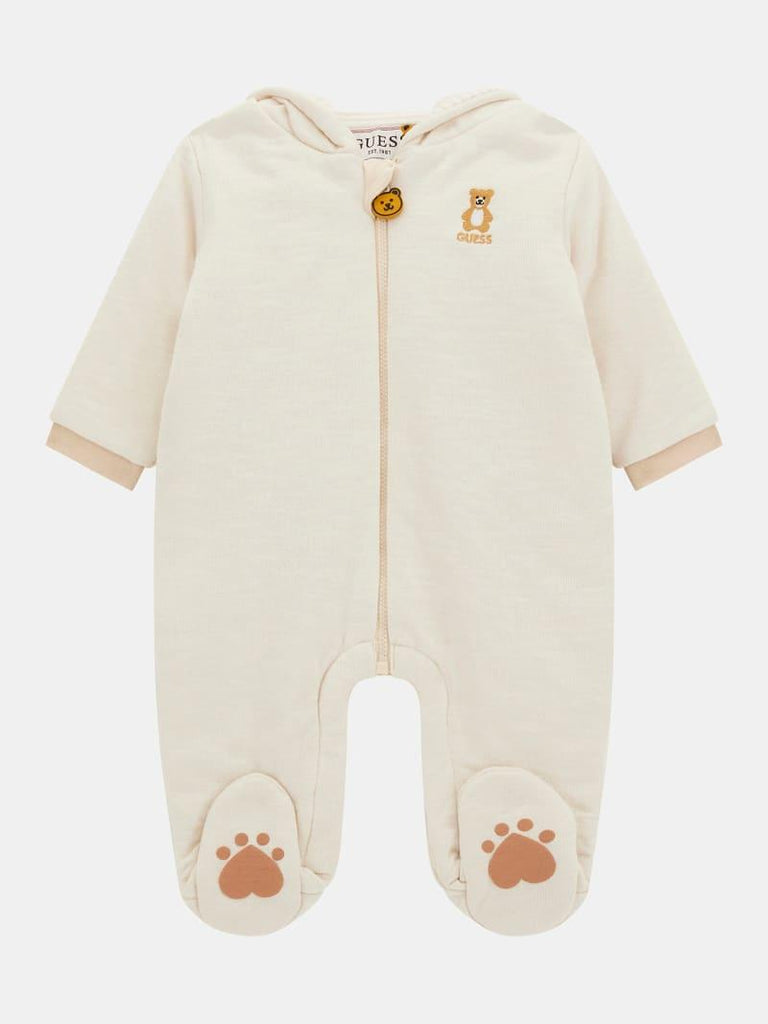 GUESS PADDED HOODED OVERALL W/ZIP