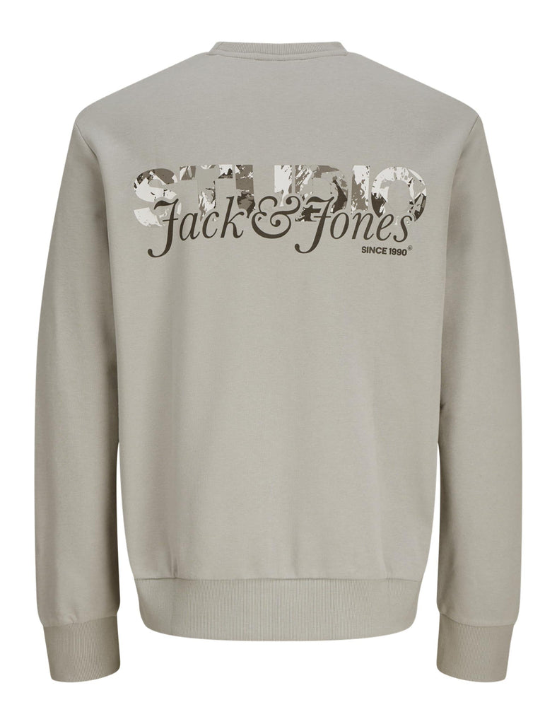 JACK JONES KIDS JJYUKI BACK SWEAT CREW NECK JNR