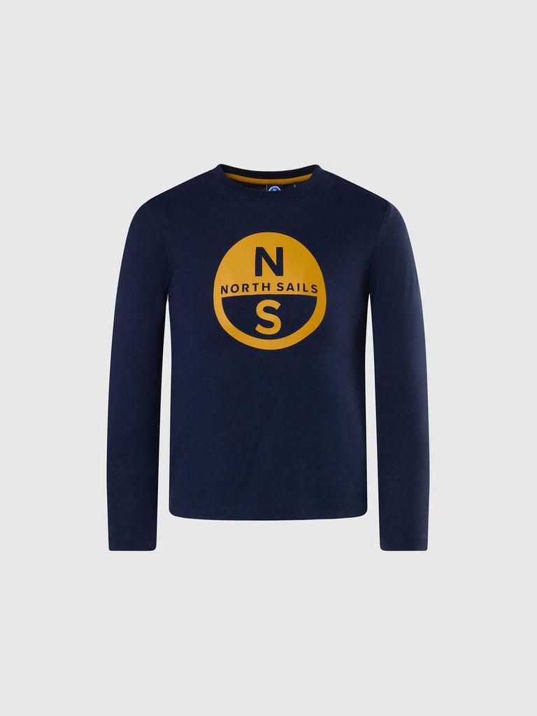 NORTH SAILS T SHIRT LONG SLEEVE W/GRAPHIC