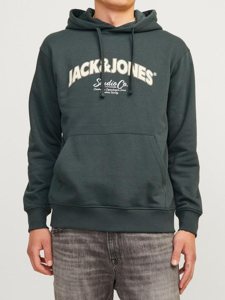 JACK AND JONES JORBRONX ARCH BIG SWEAT HOOD LN