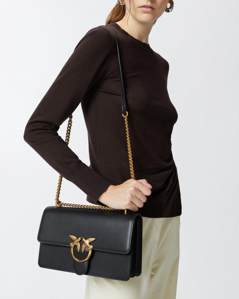 PINKO LOVE ONE CLASSIC DC  VITELLO SETA