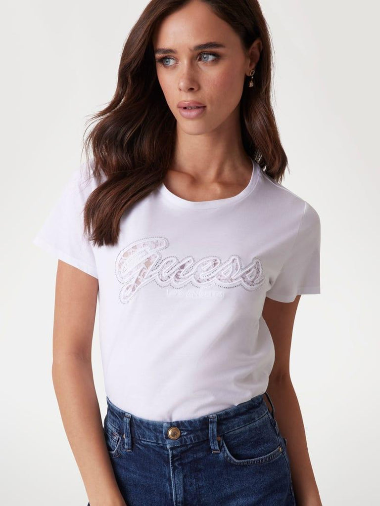 GUESS SS SCRIPT LACE LOGO