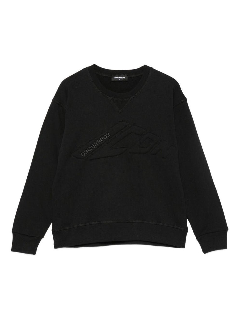 DSQUARED2 JUNIOR D2S943U SLOUCH FIT-ICON FELPA