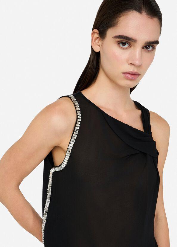 LIU JO T-SHIRT CON ACCESSORIO