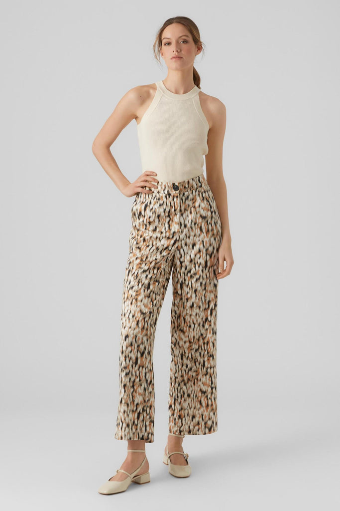 VERO MODA VMEBBA ELIA HW PANTS TLR BTQ