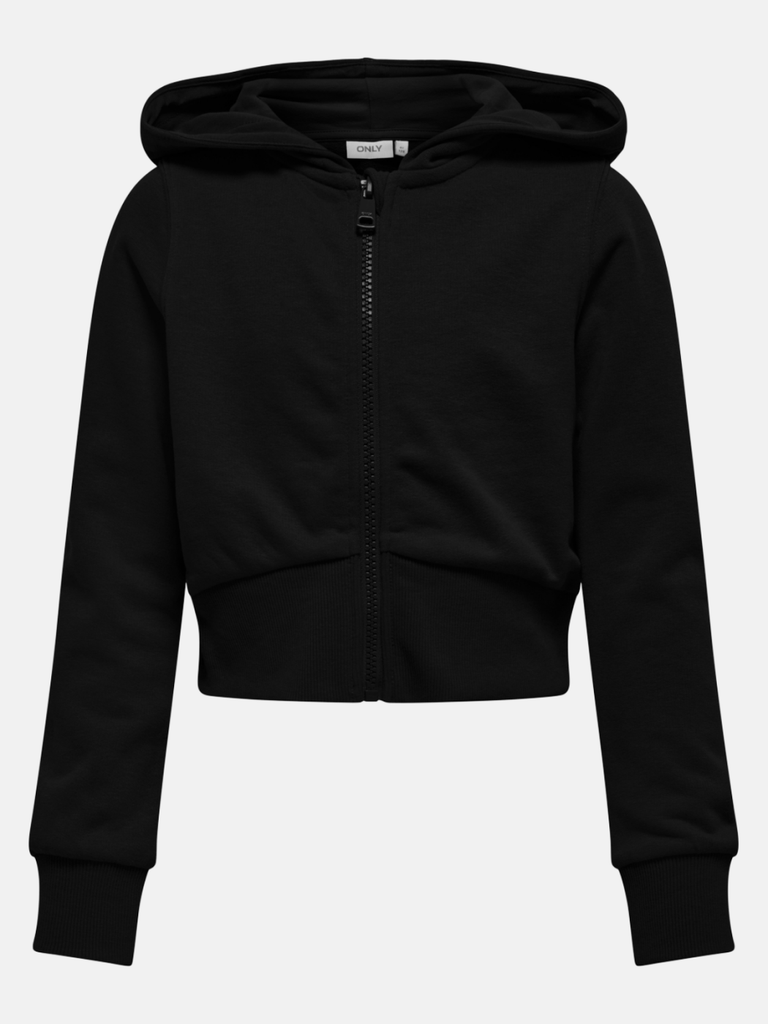 ONLY KIDS KOGBELLA LIFE L/S ZIP HOOD SHORT UB SWT