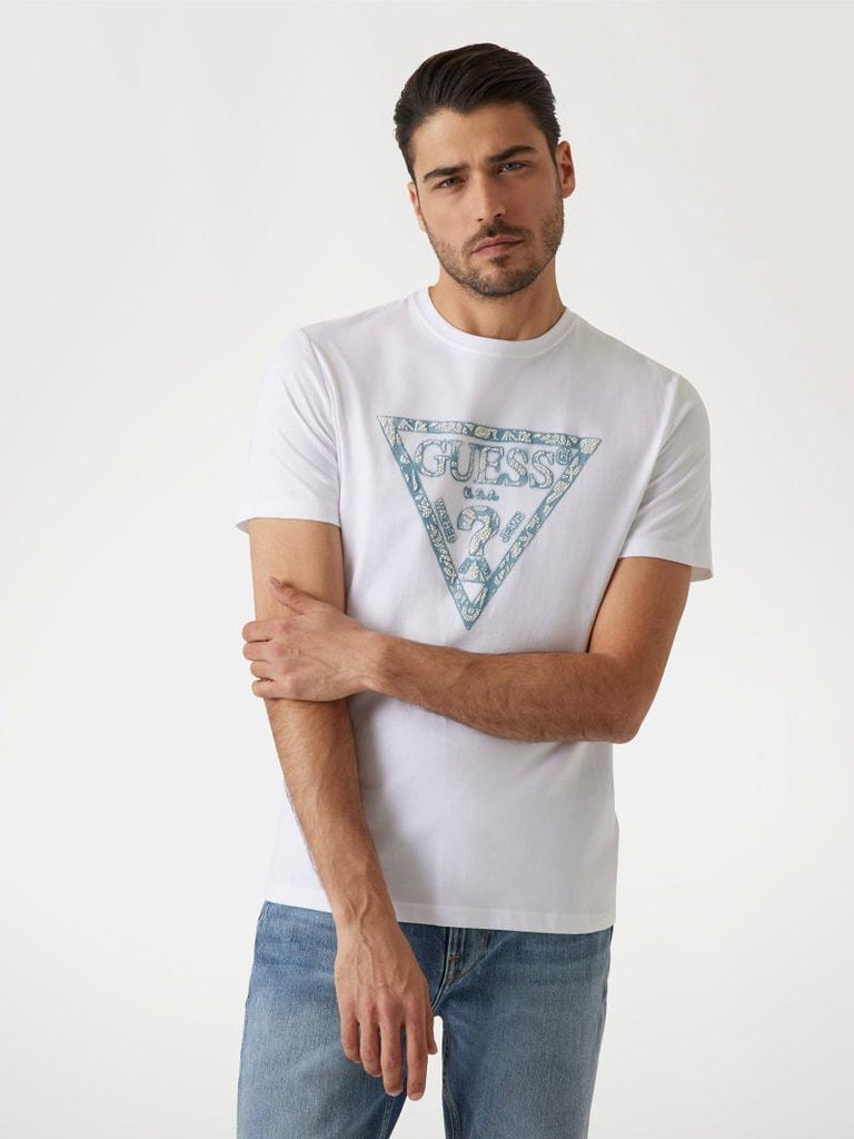 GUESS SS CN TRIANGLE TEE