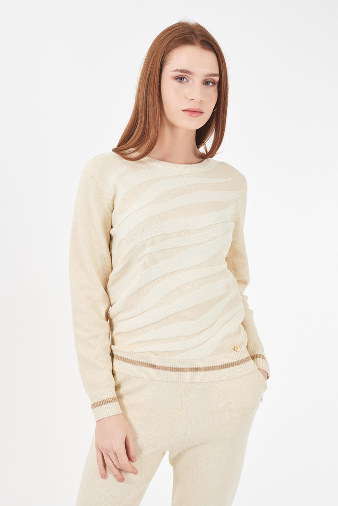 YES ZEE MAGLIA DONNA GIROCOLLO