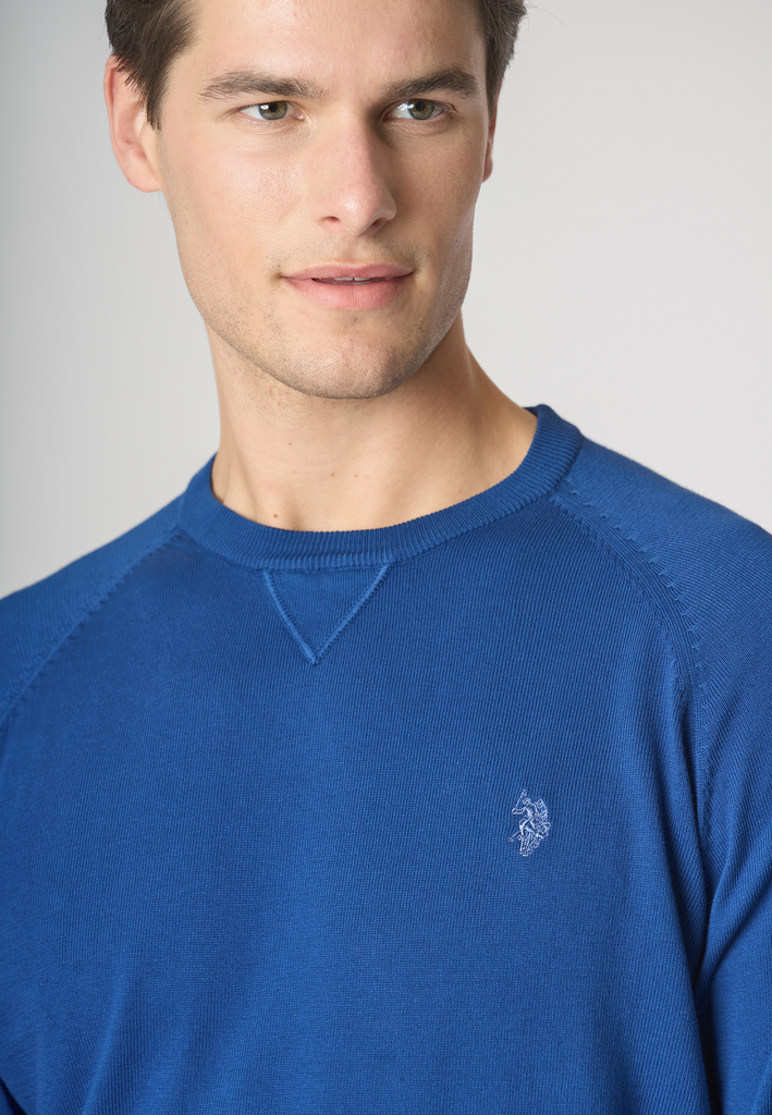 U.S. POLO ASSN LIN - PULLOVER RAGLAN CROW NECK