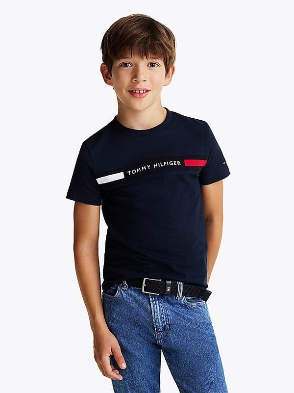 TOMMY HILFIGER TH RIB REG TEE SS