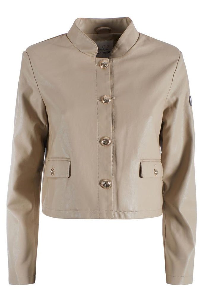 YES ZEE GIUBBINO BIMBA CORTO IN PU