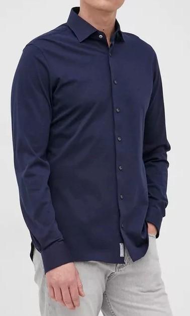 MICHAEL KORS SOLID PIQUE SLIM SHIRT