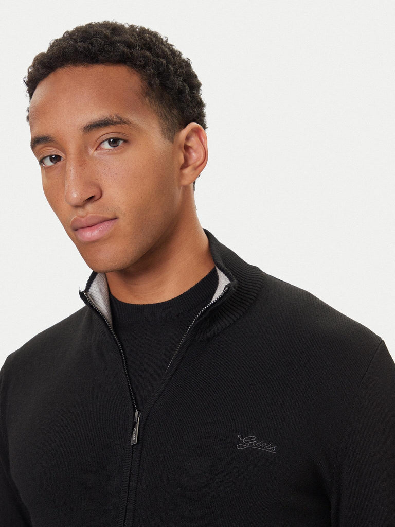 GUESS DARRELL LS ZIPPED CARDI BASIC