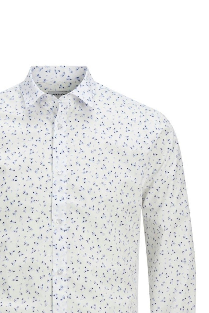 JACK AND JONES JJJOE PRINT SHIRT LS SS25