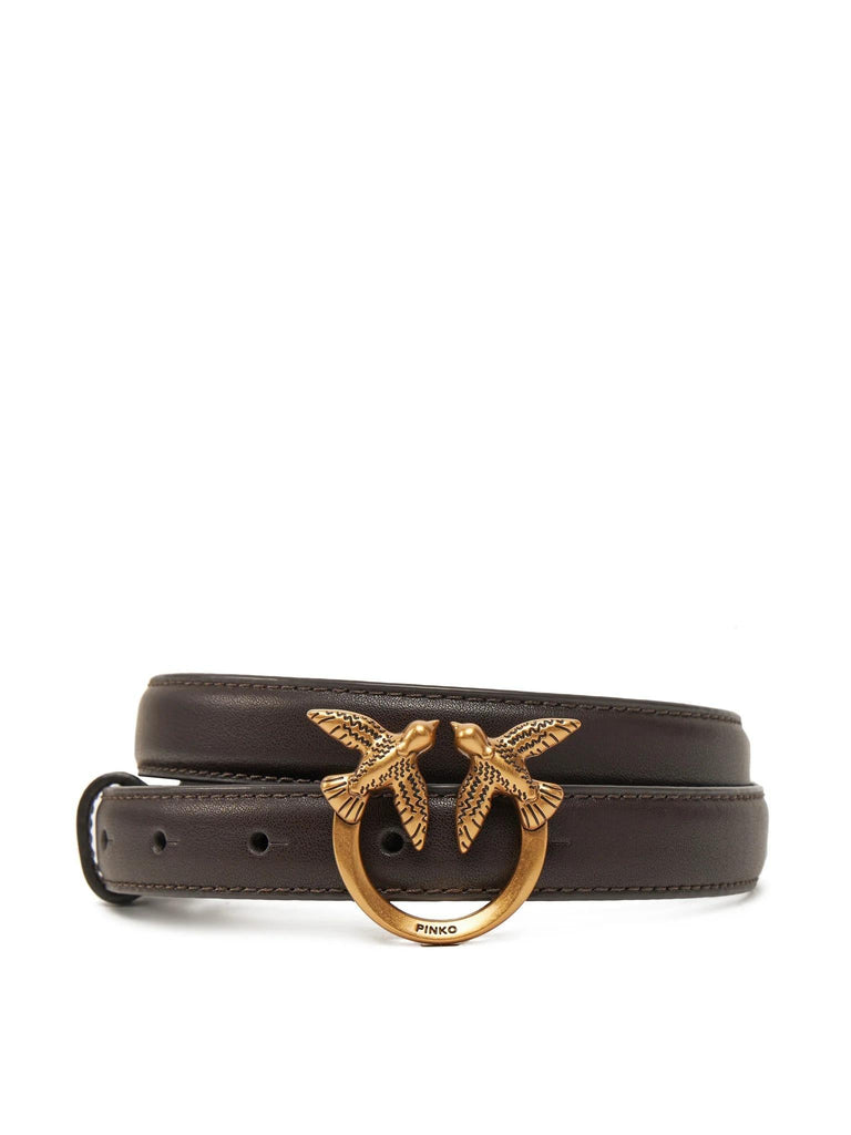 PINKO LOVE BERRY H2 BELT.LOW VITELLO