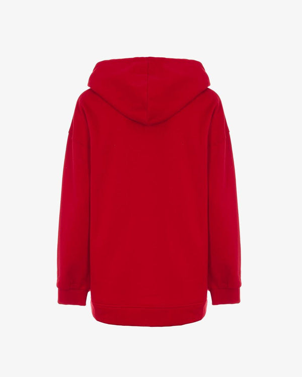 MARKUP FELPA CAPPUCCIO ZIP